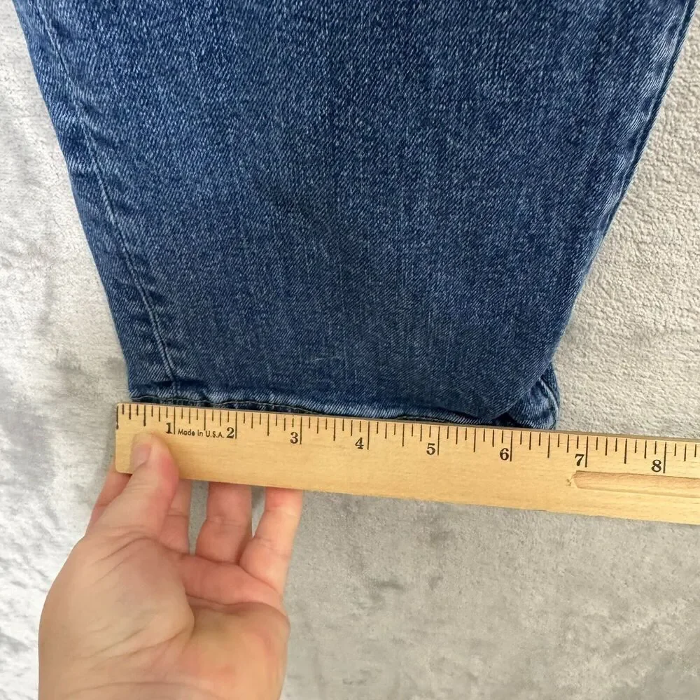 J. Crew Flex Jean Mens 29*32 Straight Medium Wash AZ850 Cotton Stretch Pockets